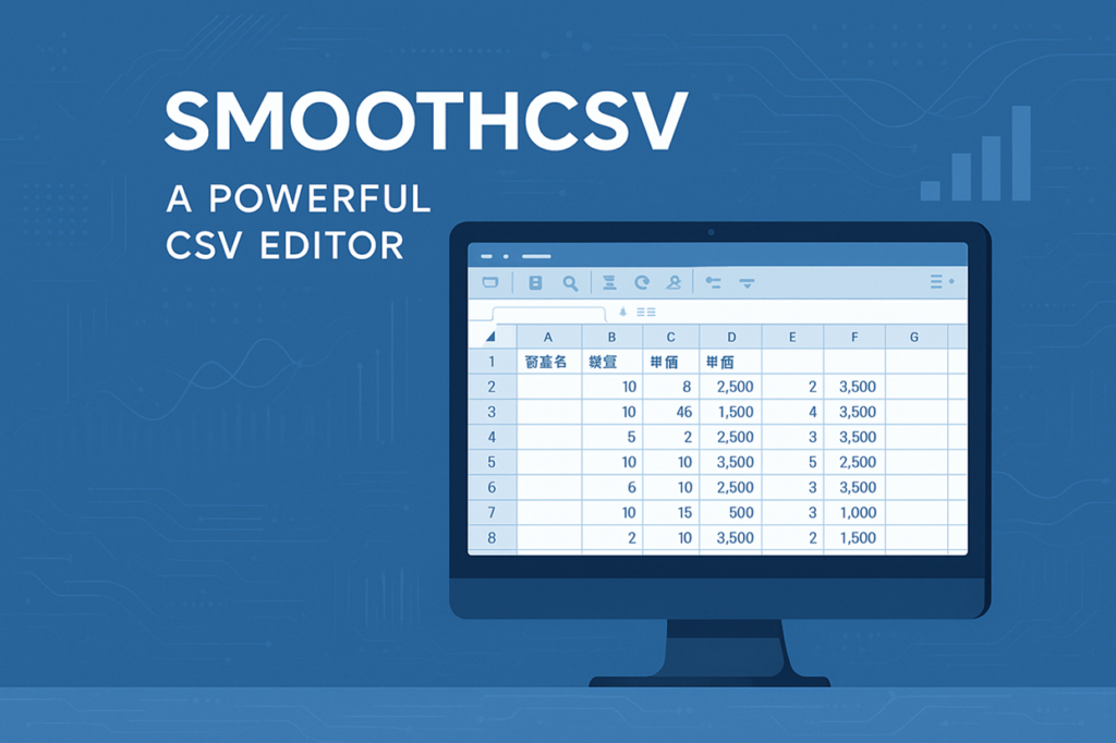 最強のCSVエディタ