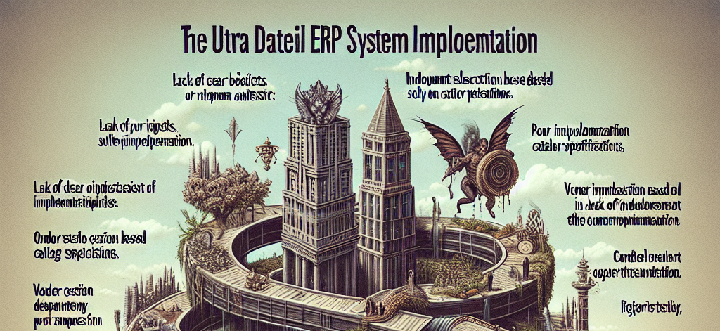 ERP導入失敗の原因と対策